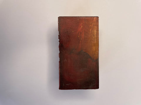 5 Star Pro - Flat - Unique Resin Burl Handle - Red