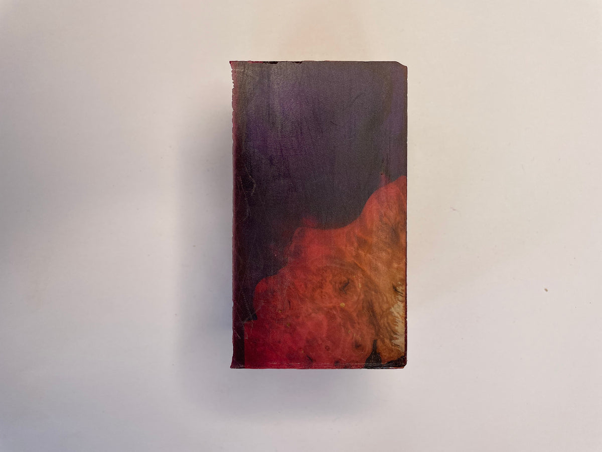 5 Star Pro - Flat - Unique Resin Burl Handle - Purple