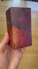 5 Star Pro - Flat - Unique Resin Burl Handle - Red