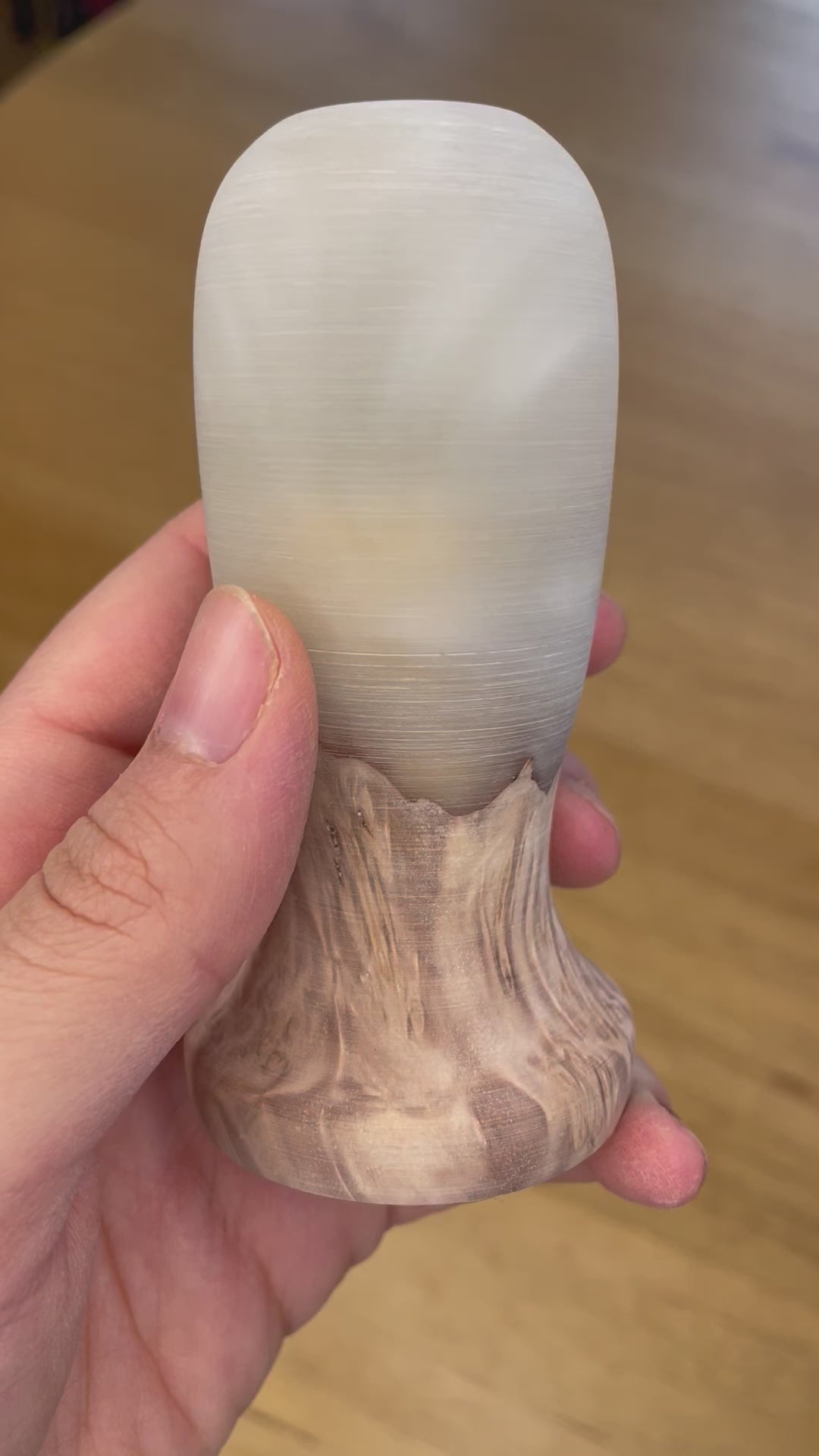 5 Star Pro - Flat - Unique Resin Burl Handle - Lavender