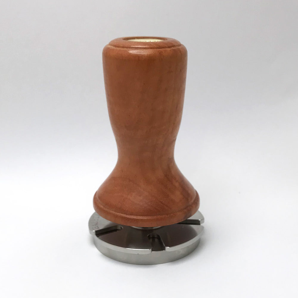 Eazytamp Coffee Tampers - 5 Star Pro - Flat - Medium Timber