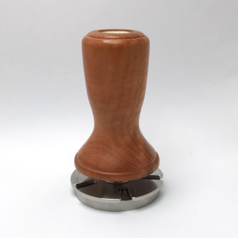 Eazytamp Coffee Tampers - 5 Star Pro - Flat - Medium Timber